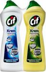 Cif Krem Amonyaklı Yüzey Temizleyici 750 Ml + Cif Limon Kokulu Temizleyici 750 Ml Cpck 8X1500Ml