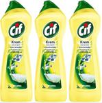 Cif Krem Limon Kokulu 750 Ml 3'Lü Mutfak, Banyo Temizleyici