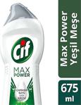 Cif Max Power Yeşil Meşe Esintisi Çamaşır Suyu Katkılı Krem 675 Ml