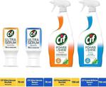 Cif Power & Shine Mutfak Ve Banyo Sprey 750 Ml X2 Ve Ultra Serum Kapsül Mutfak Ve Banyo 70 Ml 2 Adet