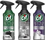 Cif Sprey Perfect Power Sprey Kireç&Pas 435 Ml + Paslanmaz Çelik 435 Ml + Fırın-Ocak-Mangal 435 Ml