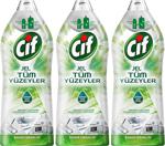 Cif Tüm Yüzeyler Bahar Ferahlığı 1500 Ml 3'Lü Jel Yüzey Temizleyici