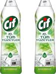 Cif Tüm Yüzeyler Bahar Ferahlığı 750 Ml 2'Li Jel Yüzey Temizleyici