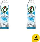 Cif Tüm Yüzeyler Okyanus Esintisi 750 Ml 2'Li Jel Yüzey Temizleyici