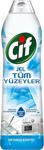 Cif Tüm Yüzeyler Okyanus Esintisi Çamaşır Suyu Katkılı Jel Yüzey Temizleyici 750 Ml