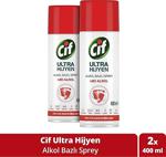 Cif Ultra Hijyen 400 Ml 2'Li Alkol Bazlı Sprey