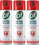 Cif Ultra Hijyen 400 Ml 3'Lü Alkol Bazlı Sprey