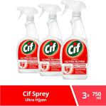 Cif Ultra Hijyen 750 Ml 3'Lü Sprey