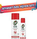 Cif Ultra Hijyen Alkol Bazlı Sprey 400 Ml + Ultra Hijyen Alkol Bazlı Sprey 100 Ml