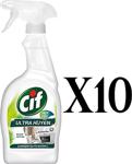 Cif Ultra Hijyen Her Yer 750 Ml 10'Lu Çamaşır Suyu Katkılı Sprey