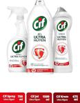 Cif Ultra Hijyen Sprey 750 Ml + Cif Jel Ultra Hijyen 1500 Ml + Cif Krem Ultra Hijyen 675 Ml