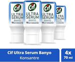 Cif Ultra Serum Kapsül Banyo Temizleyici 10 Kat Konsantre 70 Ml X4