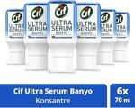 Cif Ultra Serum Kapsül Banyo Temizleyici 10 Kat Konsantre 70 Ml X6