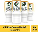 Cif Ultra Serum Kapsül Mutfak Temizleyici 10 Kat Konsantre 70 Ml X4