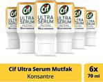 Cif Ultra Serum Kapsül Mutfak Temizleyici 10 Kat Konsantre 70 Ml X6