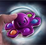 Cimricik Pop It Push Bubble Fidget Ahtapot Çark Popit Duyusal Zihinsel Stres Oyuncak