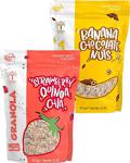 Cinagro Goodies Çilek Kinoa Chia Ve Muz Çikolata Set Granola 2 Li