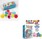 Circle Toys Kayıp Çoraplar Eşleştirme Kart Oyunu - 12'Li Geometrik Yumurta Eşleme 2'Li Set