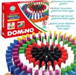 Circle Toys Renkli Ahşap Domino Oyunu 200 Parça