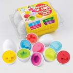 Circle Toys Şekilli Geometrik Yumurtalar Eğitici Oyuncak