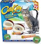 City Citi Kitty Kedi Tuvalet Eğitim Seti Klozet Alıştırma Aparatı