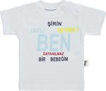 Civil Baby Bebek Tişört 1-6 Ay Beyaz