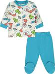 Civil Baby Erkek Bebek Pijama Takımı 0-6 Ay Mavi