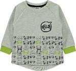 Civil Baby Erkek Bebek Sweatshirt 6-18 Ay Fıstık Yeşili