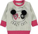 Civil Baby Kız Bebek Sweatshirt 6-18 Ay Fuşya