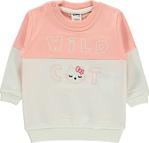 Civil Baby Kız Bebek Sweatshirt 6-18 Ay Somon