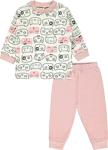 Civil Baby Kız Bebek Pijama Takımı 3-12 Ay Pudra