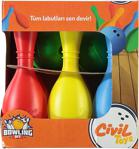 Civil Toys Bowling Set 3+ Yaş Karma-Renkli