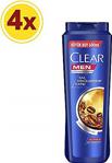 Clear Men Saç Dökülmesine Karşı 600 ml 4 Adet Şampuan