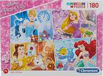 Clementoni 29294 Supercolor Puzzle Disney Princess, 180 Parça