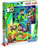 Clementoni 2x20 Parça Çocuk Puzzle Ben 10 S.C.