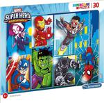 Clementoni 30 Parça Super Hero Erkek Çocuk Puzzle