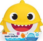 Clementoni Baby Shark Yumuşak Blok Kovası 17427