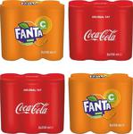 Coca-Cola Coca Cola Teneke Kutu Karma 12X250 Ml Klasik Tat + 12X250 Ml Fanta