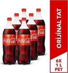 Coca-Cola Pet 1 Litre, 6'Lı Paket