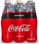 Coca Cola Şekersiz 250 Ml 6'Lı Cam Şişe