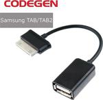 Codegen Samsung Galaxy Tab/Tab2 Usb Çevirici Siyah Otg Kablo