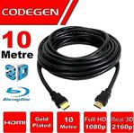 Codegen Uhd 4K Ağ Destekli Altın Uçlu V 1.4B 10 Metre Hdmi Kablo Cps100