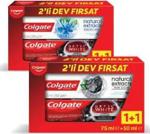 Colgate Diş Macunu Natural Extracts 75Ml +Optik Kömür 50 Ml