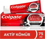 Colgate Optik Beyaz Aktif Kömür 75 ml Diş Macunu