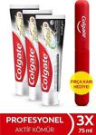 Colgate Total Profesyonel Aktif Kömür Nane Aromalı 75 Ml 3 Adet Diş Macunu