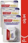 Colgate Total Profesyonel Diş Eti Sağlığı 50 mt 3'lü Paket Diş İpi