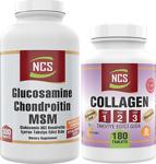 Collagen Kollajen Tip 1-2-3 180 Tablet+Glucosamine 300 Tablet