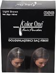 Color One Hair Powder Light Brown Dolgunlaştırıcı Saç Fiberi 25 Gr + 100 Ml