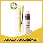 Colossal Curl Bounce Maskara & Instant Anti Age Eraser Kapatıcı 00 Ivory 2'Li Göz Makyajı Seti