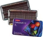 Coloursoft Pencils Yumuşak Kuruboya Kalemi 72'Lı Teneke Kutu